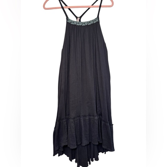 Free People Sundress with Hi/Lo Ruffle Hem - Picture 1 of 7